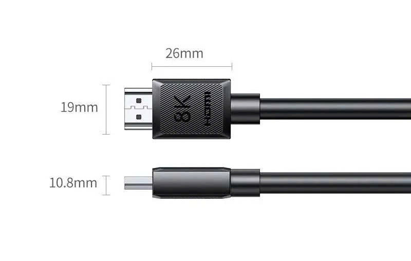 Cáp HDMI 2.1 Ugreen 45432 dài 2m hỗ trợ 8K@60Hz Chính Hãng - Ảnh 4