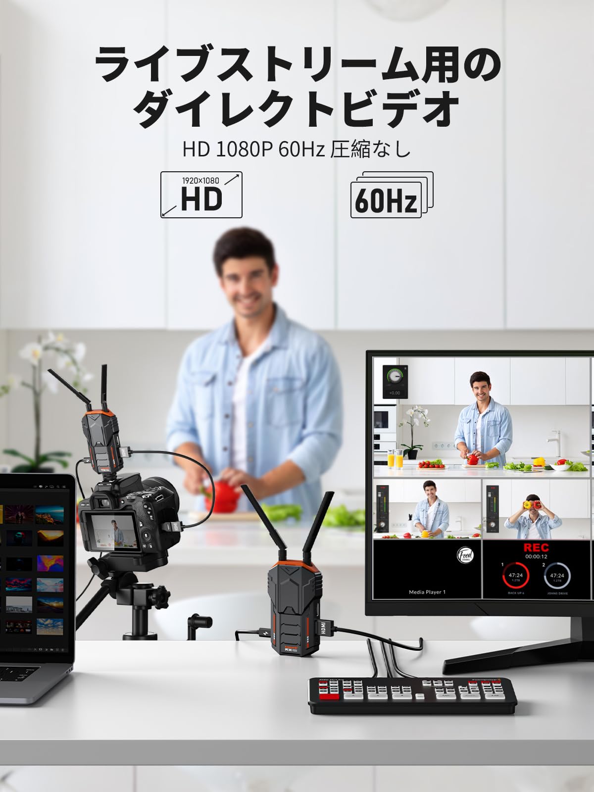 Bộ thu phát HDMI Không Dây 200m Unitek V176A cao cấp - Ảnh 7
