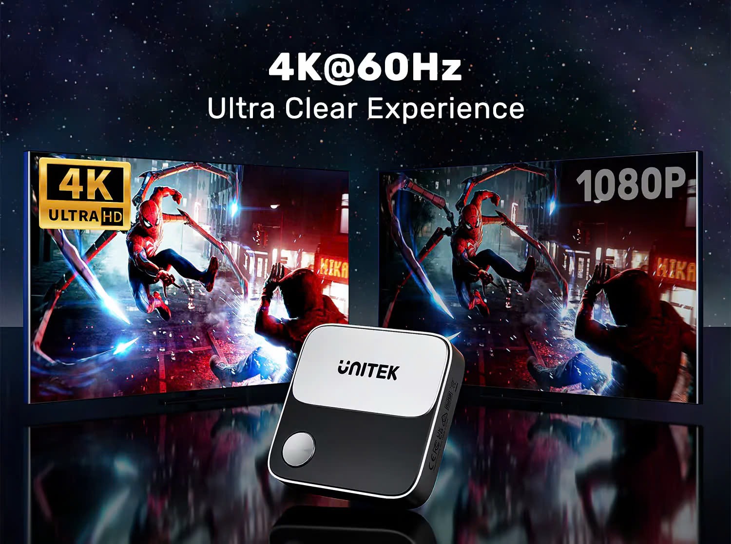 HDMI Không Dây 4K Unitek V1162B01 chính hãng - Ảnh 2