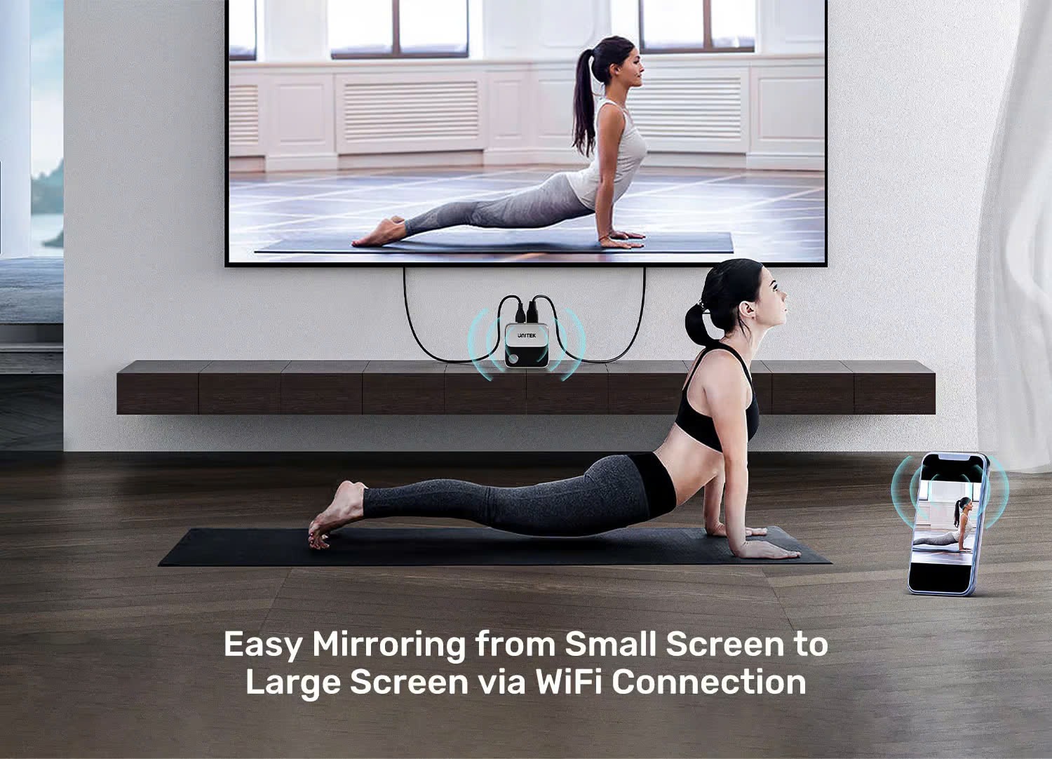 HDMI Không Dây 4K Unitek V1162B01 chính hãng - Ảnh 7