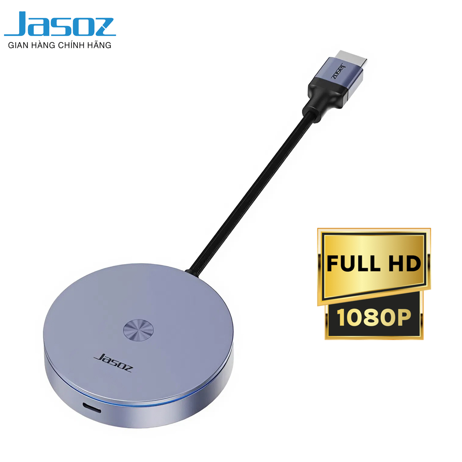 HDMI Không Dây fullHD Jasoz G143 (T-G166) chính hãng, hỗ trợ băng tần kép 2.4/5G